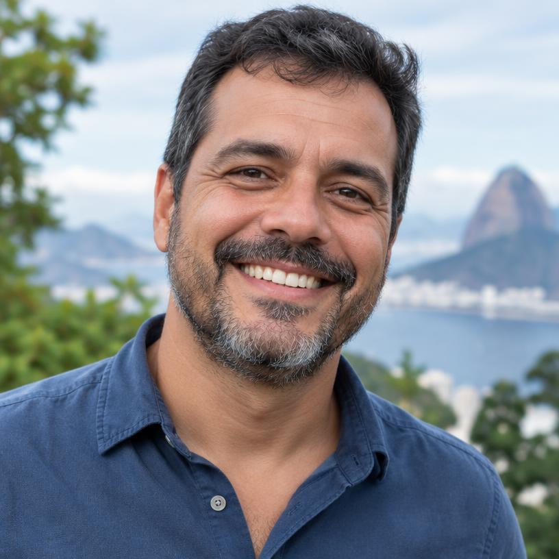 Foto de Marcelo Andrade, cliente do Sítio Recanto do Guerreiro