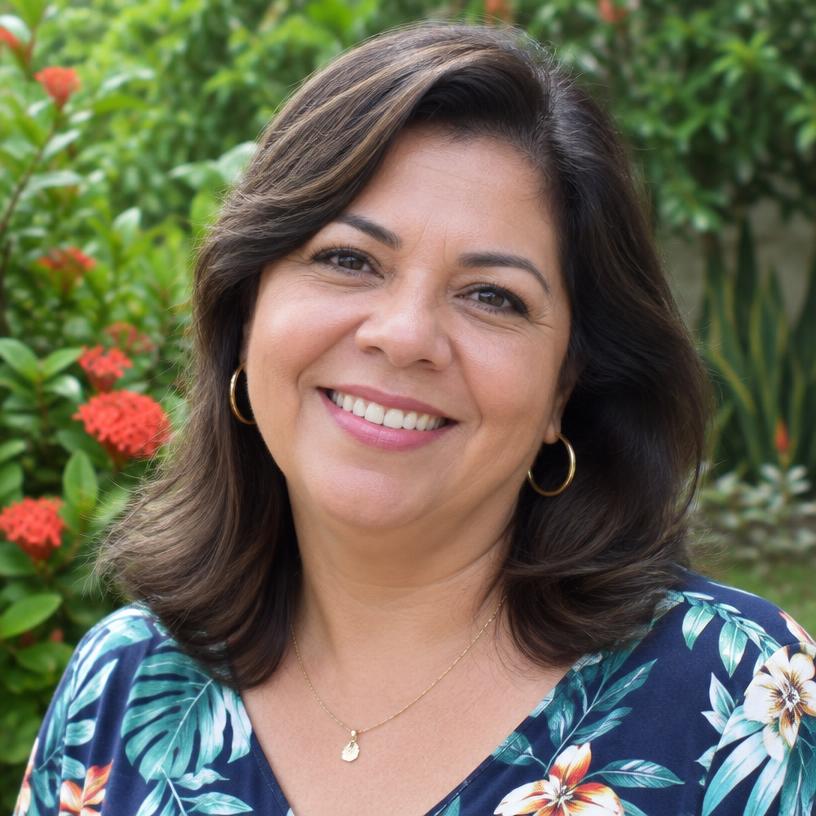 Foto de Rosângela Martins, cliente do Sítio Recanto do Guerreiro